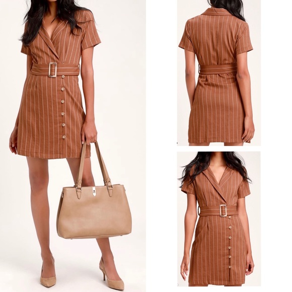 Lulus Dresses & Skirts - Striped Shirt Dress